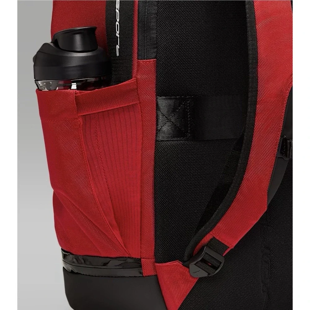 Nike Jordan Sport Backpack Size 32.9L Red Black MA0945-R78 NEW